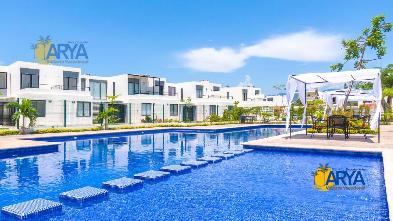 Casa con alberca, coto privado, gran ubicacíon Puerto Vallarta Exterior foto